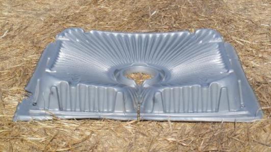Tal-ya Tray or Texas Drought Buster rain/dew collection tray/weed mat.