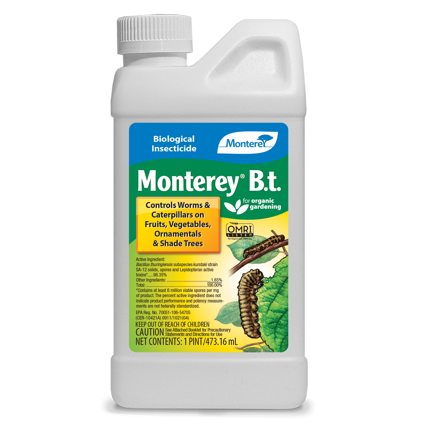 Monterey B.t. - Bacillus Thuringiensis