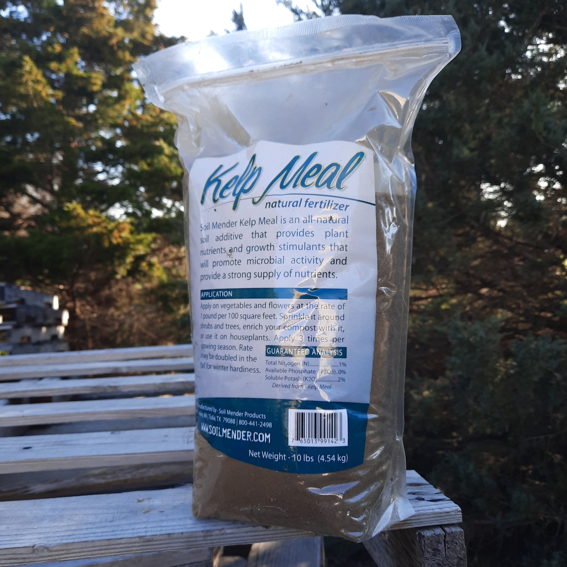 kelp fertilizer nutrients Soil Mender Kelp Meal