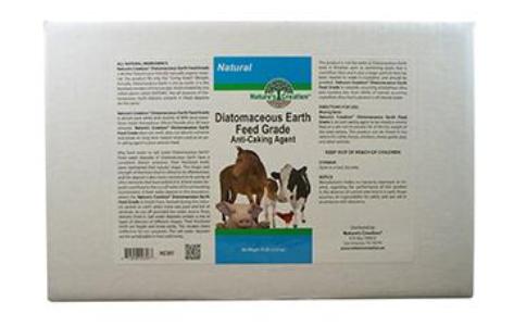 Nature's Creation Diatomaceous Earth Feed Grade - 10 lbs.