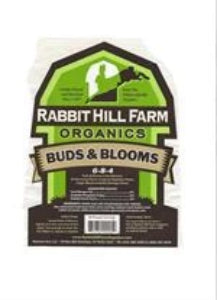 Rabbit Hill Farm Buds & Blooms Organis Fertilizer.